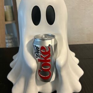 Diet Coke Ghost Halloween Decor